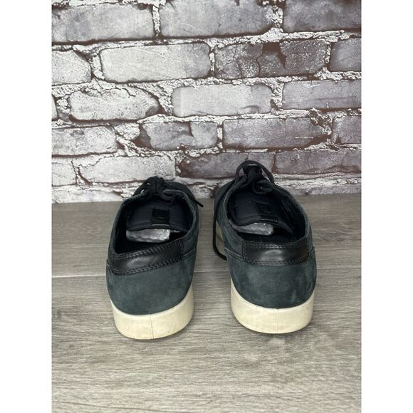Ecco Street Lite Black Leather Lace Up Casual Low Sneakers Men’s Sz 44EU/11M US - Picture 13 of 16
